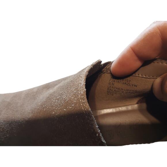 womens vintage eight leathers stretch side booties size 6 - Picture 5 of 5